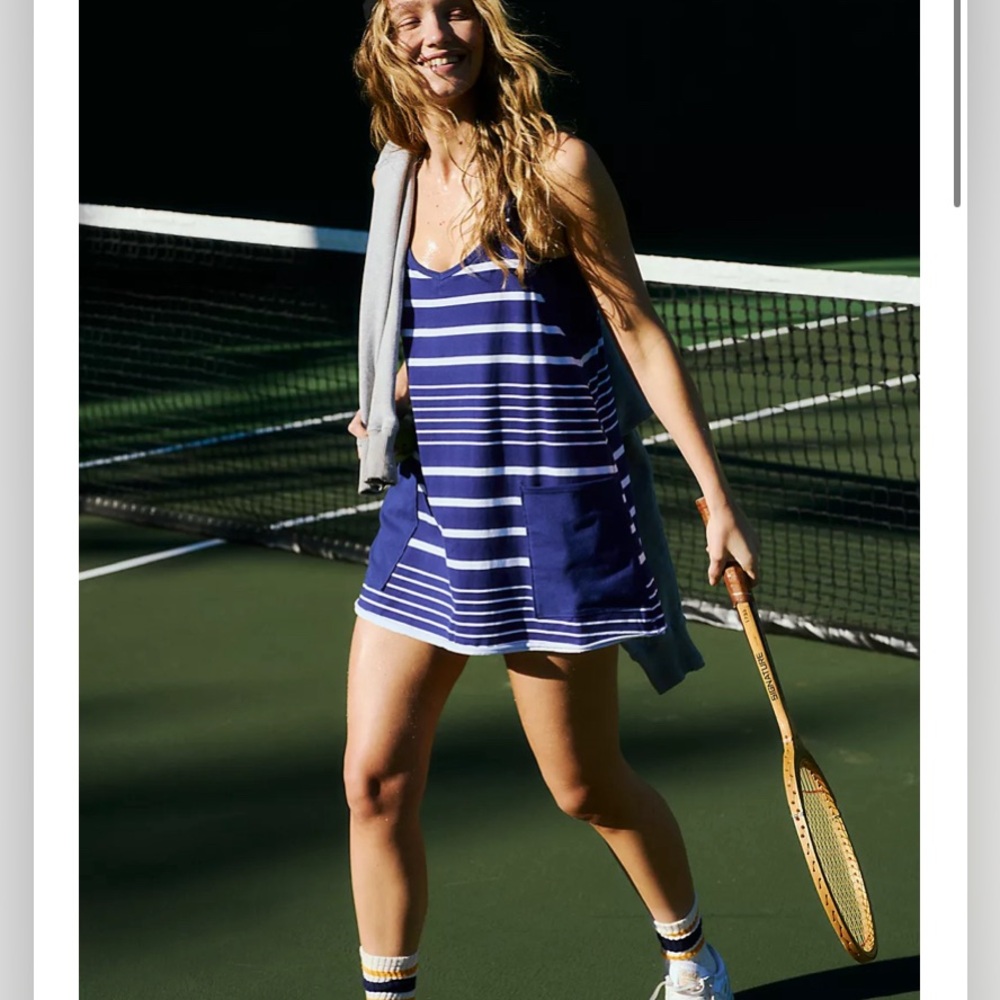 Free people movement Hot Shot Mini Printed Dress